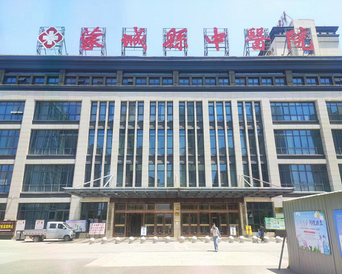 蒙城縣中醫(yī)院（健康碼測(cè)溫?cái)[閘）(圖1)